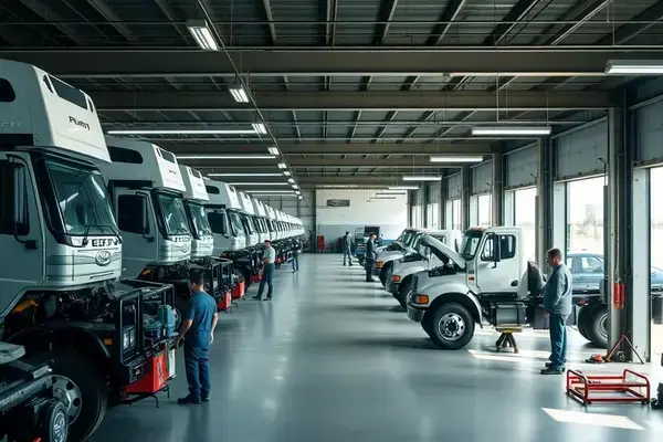 JCB Logistics repair facility