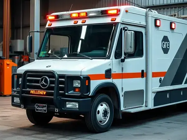 JCB Logistics mobile service truck